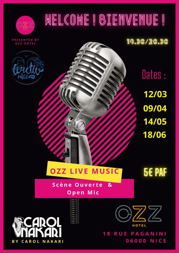 OZZ LIVE MUSIC by Carol Nakari @OZZ BAR NICE